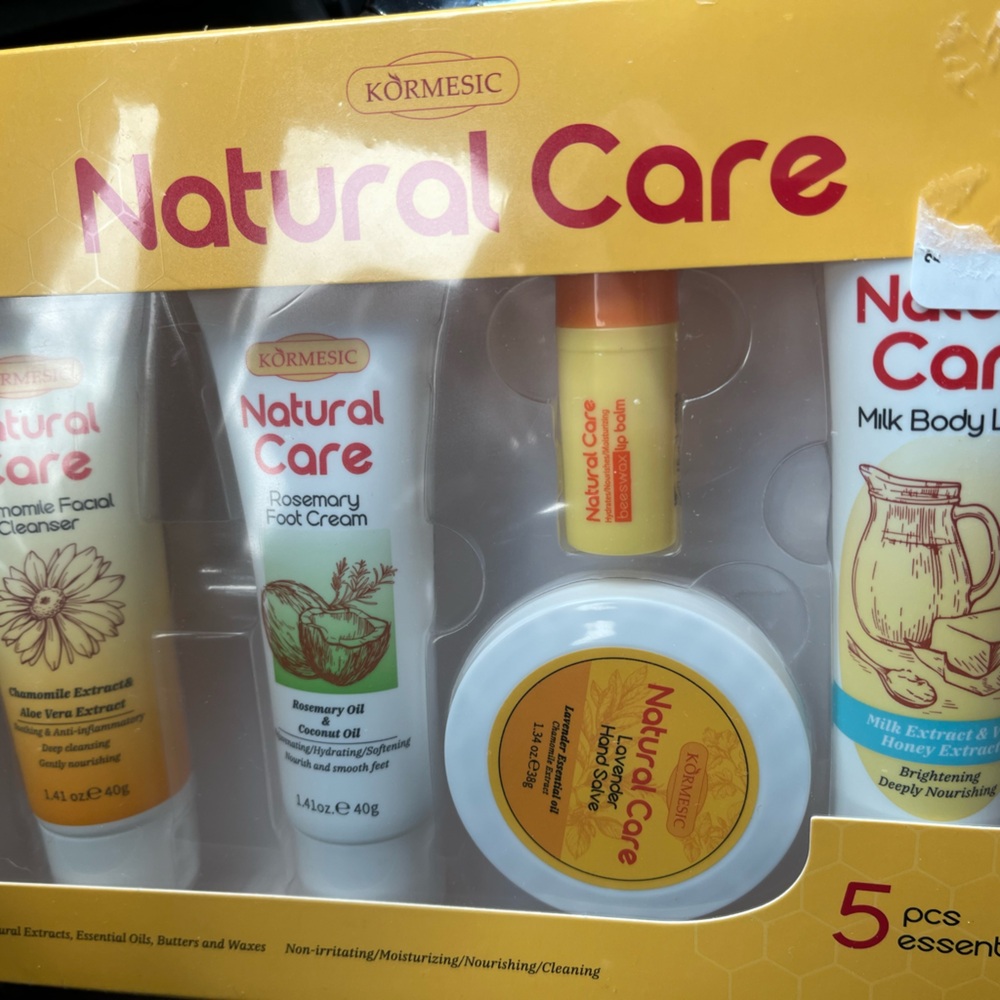 Yellow Moisturizer Skincare Collection